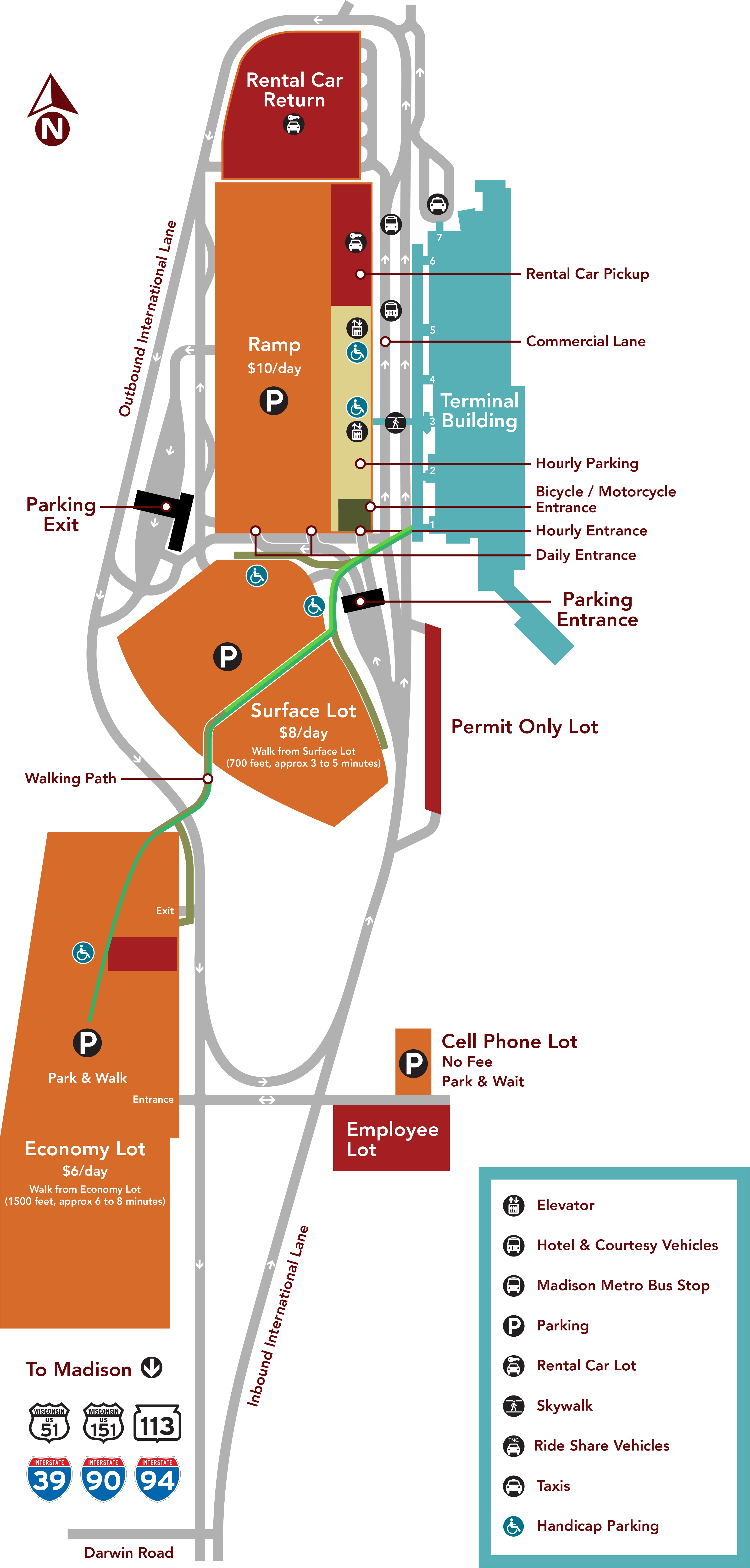 Parking Area Map